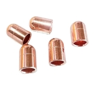 Los electrodos de cobre de la soldadura de resistencia capsulan las extremidades para los materiales consumibles del arma de la soldadura por puntos