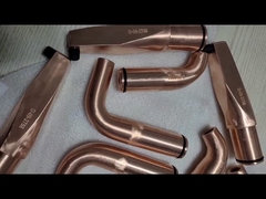 Especial del cobre del circonio del cromo del brazo del electrodo de la máquina de la soldadura por puntos formado