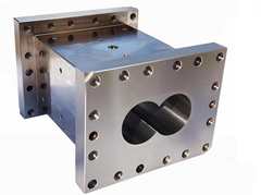 Vídeo de la producción del barril del extrusor