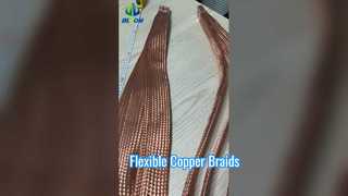 Conexión flexible trenzada de cobre desnudo-v