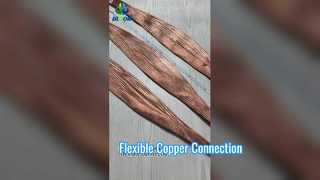 Conexión flexible trenzada de cobre desnudo 2-v