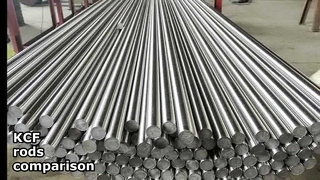 Comparación de varillas KCF