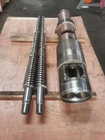 65/132 barril gemelo cónico del tornillo para el tubo del proceso estadístico del perfil WPC del tubo del PVC
