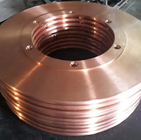 Resistencia de aleación de cobre Electrodo de soldadura de costura Rueda de soldadura de disco Forma de costura Partes soldadoras