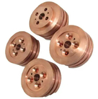 Resistencia de aleación de cobre Electrodo de soldadura de costura Rueda de soldadura de disco Forma de costura Partes soldadoras