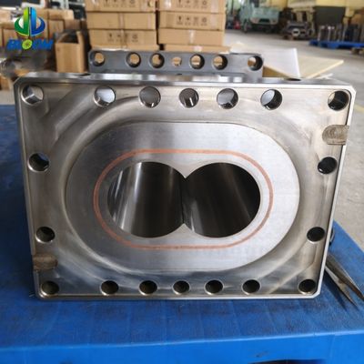 Calidad  Nickel Alloy Twin Screw Extruder Barrel for PEEK Plastic Extrusion fábrica