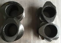 Piezas antis del extrusor de tornillo del gemelo de la corrosión para los corchetes del barril del tornillo del extrusor