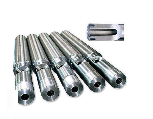 gemelo 38CrMoAlA y solo barril cónico del tornillo para reciclar la máquina