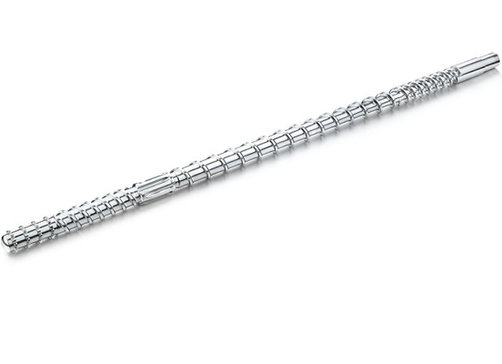 Solo barril del tornillo del extrusor de Nitrided para la máquina de la película que sopla