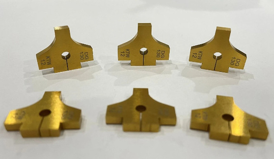 Cortadores de la soldadura de resistencia KTW 12 para el material del electrodo de la soldadura por puntos