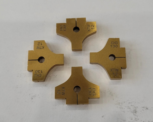 Cortadores de la soldadura de resistencia KTW 12 para el material del electrodo de la soldadura por puntos