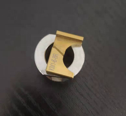 Material neumático lateral del HSS del aparador de la extremidad de la cuchilla de cortador de KM1-6-6.5r una