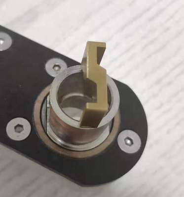 Dispositivo de punta de electrodo de soldadura puntual con cortador y soporte Dispositivo de punta de electrodo neumático manual / de mano