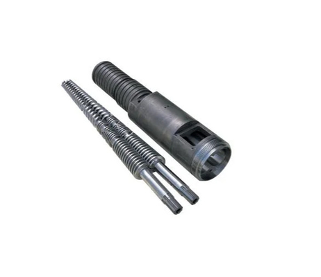 51/105 55/110 92/188 barril gemelo cónico bimetálico del tornillo para el proceso estadístico/el extrusor de Lvt