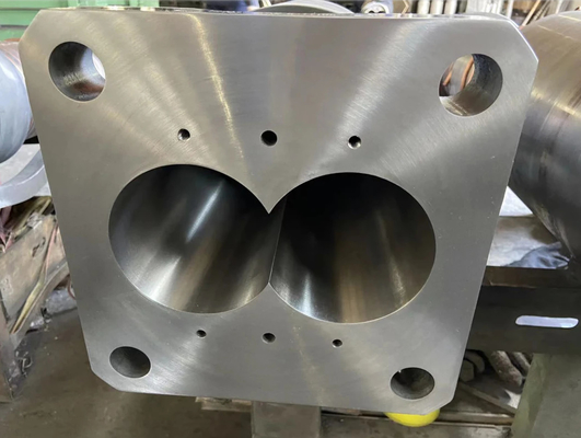 92/188 barril gemelo cónico de alto rendimiento del tornillo para los recambios del extrusor