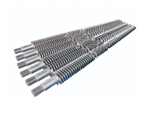 Barril 38CrMoAIA del tornillo de la máquina plástica del moldeo a presión del Pvc solo