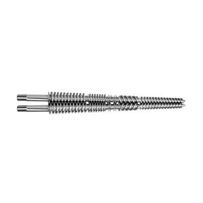 Material gemelo cónico del barril 38CrMoAIA Nitrided del tornillo para la máquina del extrusor