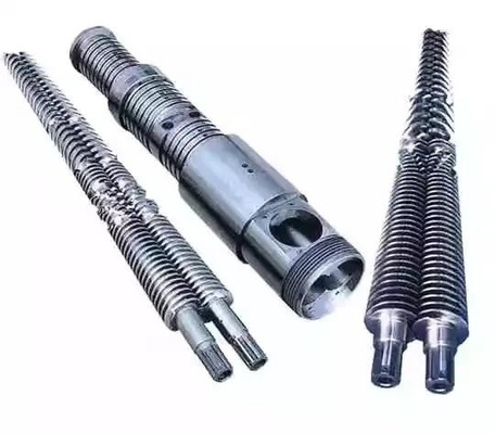 Tornillo y barril bimetálicos para las máquinas plásticas del extrusor