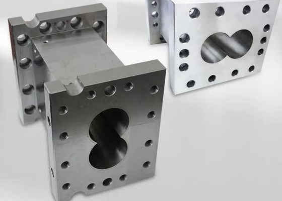 Recambios bimetálicos completos del extrusor del tornillo de Intermeshing y del HDPE del barril
