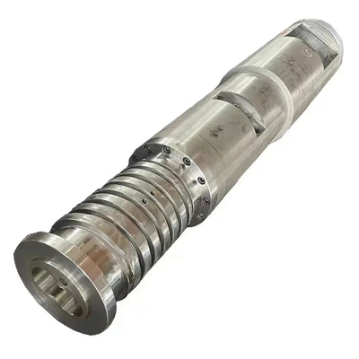 51/105 65/132 80/156 barril gemelo cónico bimetálico del tornillo para el extrusor del PVC