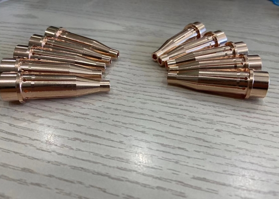 Material del BeCu de los collares de la soldadura de perno prisionero para la chapa