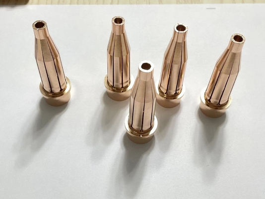 Material modificado para requisitos particulares del BeCu de los collares de la soldadura de perno prisionero para la tirada de la soldadura automática