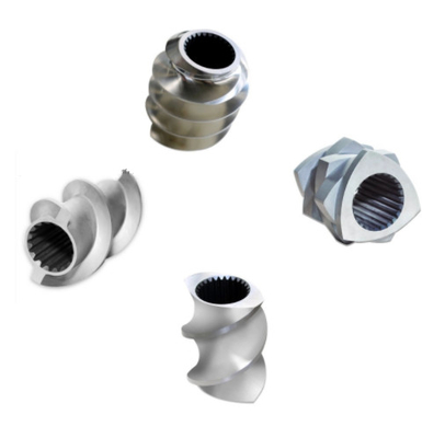 Materiales gemelos paralelos de los elementos W6mo5cr4V2 del tornillo del extrusor de tornillo