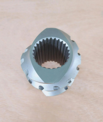 Materiales gemelos paralelos de los elementos W6mo5cr4V2 del tornillo del extrusor de tornillo