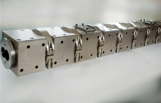Elementos de tornillo y sección de barril para extrusión de tornillo gemelo paralelo