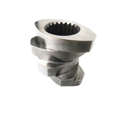 Recambios gemelos materiales del extrusor de tornillo SKD11 con dureza y dureza excelentes