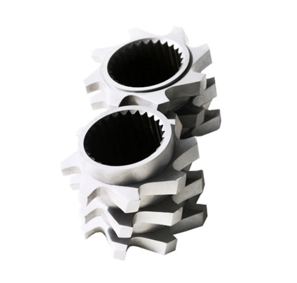 D2 Elementos de tornillo de extrusores de acero con resistencia a la corrosión para la industria de masterbatch