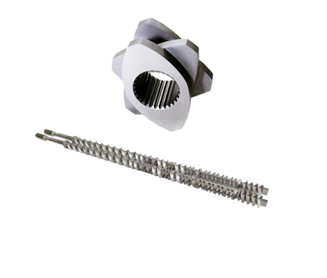 W6mo5cr4V2 Segmento de tornillo y resistencia al desgaste del barril para el elemento del cilindro de mezcla de extrusoras gemelas paralelas