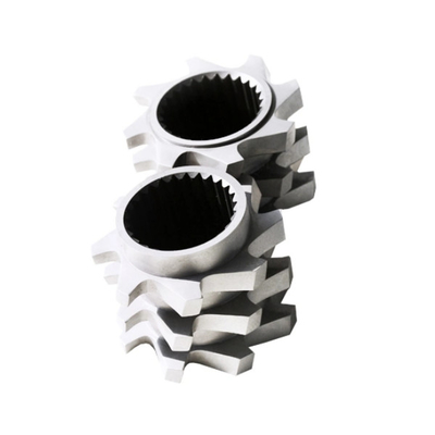 Tornillo del extrusor de tornillo y elemento gemelos de Converying del barril para la máquina plástica