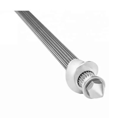 Extrusor piezas de repuesto elemento de tornillo y cañón para el procesamiento de plásticos producción de partículas extrusidas