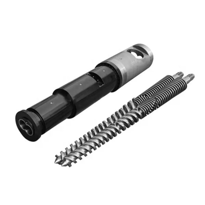 65/132 barril gemelo cónico del tornillo para el tubo del proceso estadístico del perfil WPC del tubo del PVC