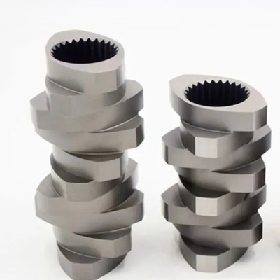Tornillo del extrusor de tornillo y elemento gemelos de Converying del barril para la máquina plástica