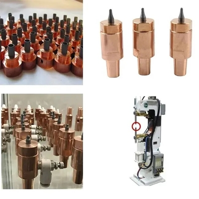 Combinación de electrodo inferior y portador de electrodo inferior KCF Guía PIn para las tuercas de soldadura