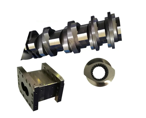 Elemento del tornillo/tornillo del elemento/bloque de amasamiento para el tornillo giratorio del extrusor del Co