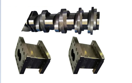 Elemento del tornillo/tornillo del elemento/bloque de amasamiento para el tornillo giratorio del extrusor del Co