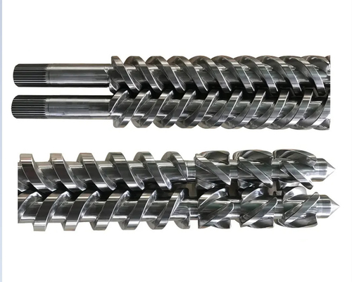 Barril de tornillo paralelo bimetal o nitrado para la máquina de extrusión de tornillo para la máquina de plástico
