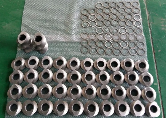 8477900000 Partes de extrusoras de tornillos gemelos para productos de caucho o plástico