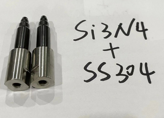 Pin cerámico de ubicación de nitruro de silicio para soldadura con base SS304
