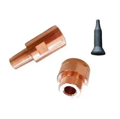Capa de electrodo de soldadura de tuercas con pines KCF CuCrZr Material electrodos de tuercas de tornillo M6 M8 M10