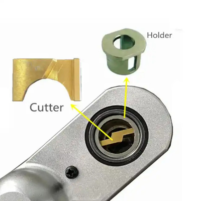 Aparador de pulido de la extremidad de electrodo de la soldadura por puntos con el manual del cortador y del tenedor/el PDA neumático
