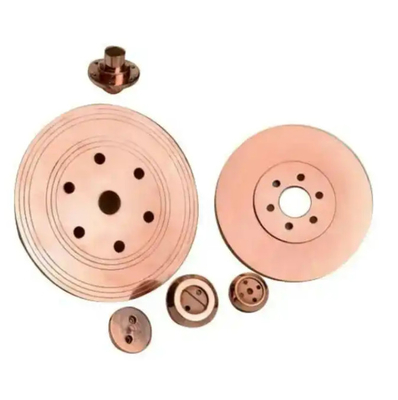 Disco de la rueda del electrodo redondo de la resistencia de la aleación de cobre para CuCrZr Seam Welder
