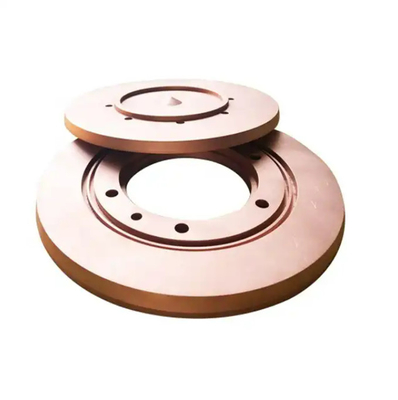 Cuadrado de soldadura de electrodos de aleación de cobre CuCrZr para soldadores de costura
