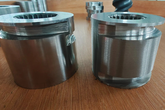 Barril de trabajo pesado resistente al desgaste para la extrusión de tubos y tubos de gran diámetro