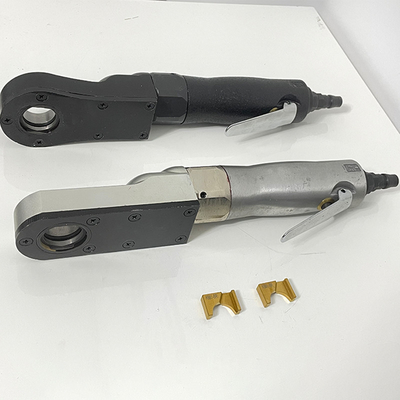 Dispositivo de punta de electrodo de soldadura puntual con cortador y soporte Dispositivo de punta de electrodo neumático manual / de mano