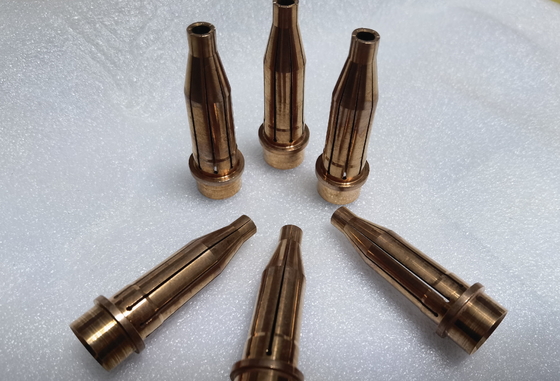 Material modificado para requisitos particulares del BeCu de los collares de la soldadura de perno prisionero para la tirada de la soldadura automática