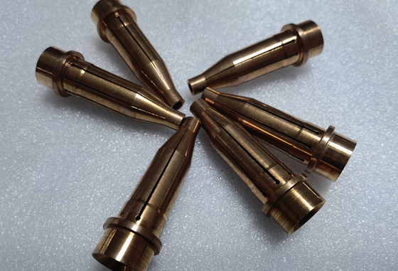 Material modificado para requisitos particulares del BeCu de los collares de la soldadura de perno prisionero para la tirada de la soldadura automática